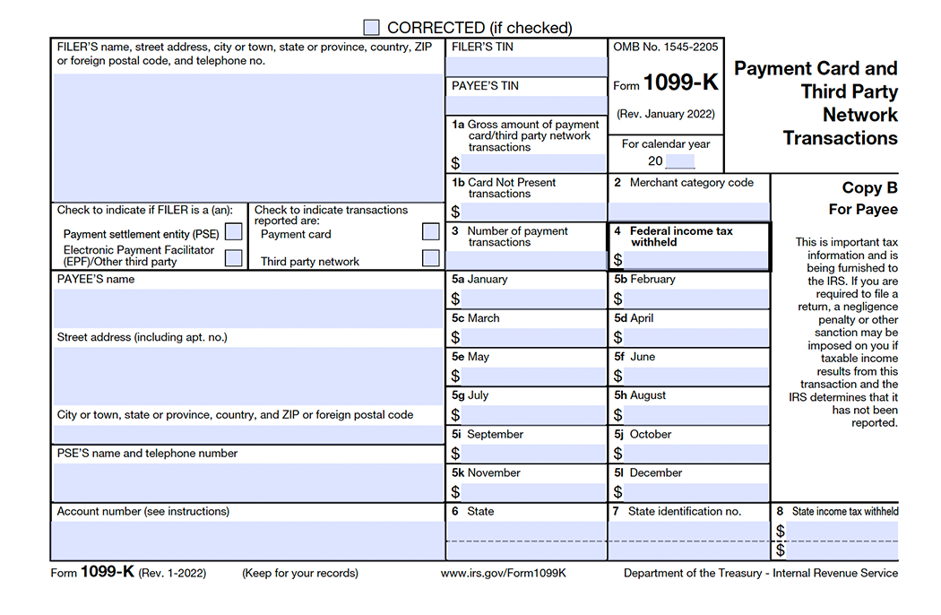 Form 1099-K
